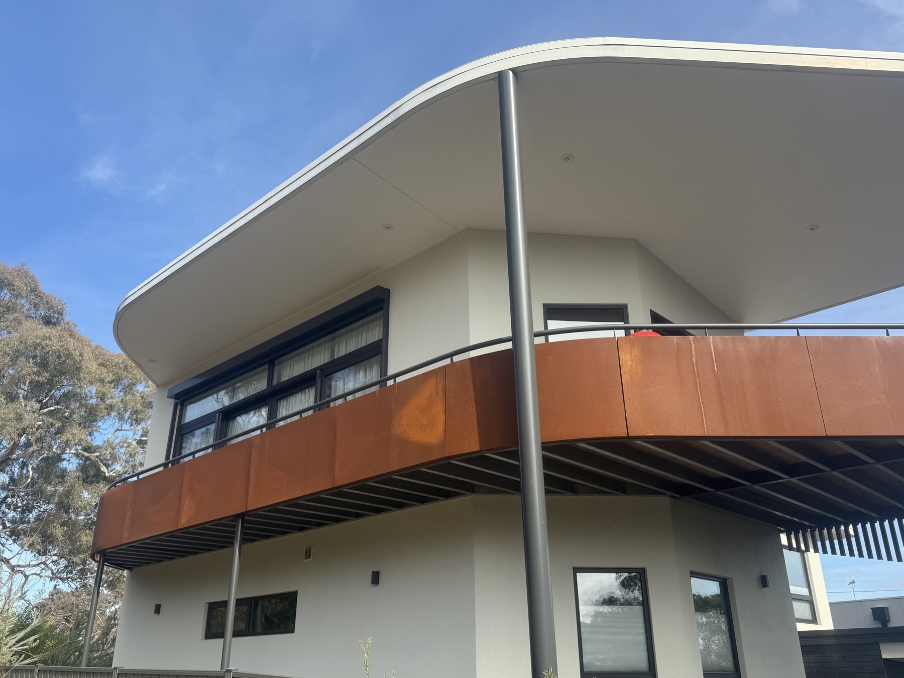 Finished exterior painting work in Canberra